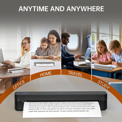 Inkless Portable Thermal Printer